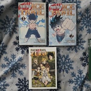 Fairy Tail Manga Set - Ice Trail & Zero